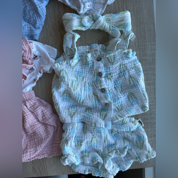 3-6 Month Rabbit + Bear Outfit Sets - Picture 5 of 9